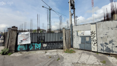 Panorama del edificio “IESS El Ejido”, ubicado en el centro norte de Quito, el 11 de febrero de 2022.