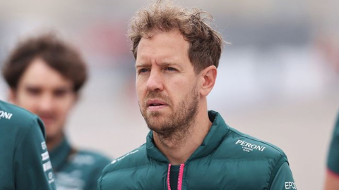 Sebastian Vettel, piloto de la escudería Aston Martin.