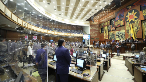 Sesión del Pleno de la Asamblea Nacional. Quito, 9 de marzo de 2022