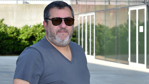 El representante deportivo Mino Raiola, el 17 de julio de 2019.