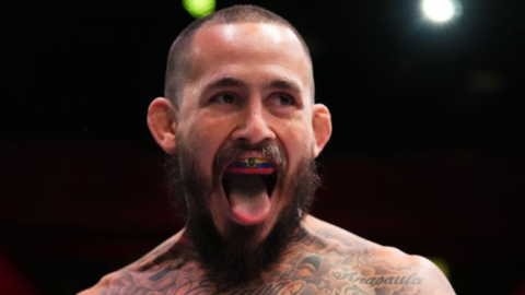 Marlon 'Chito' Vera, después de su victoria ante Rob Font, en Las Vegas, el 30 de abril de 2022.