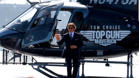 Tom Cruise aboga por volver a la sala de cine para disfrutar ‘Top Gun: Maverick’