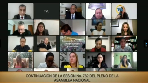 Pleno de la Asamblea Nacional 782. Quito, 26 de junio de 2022.