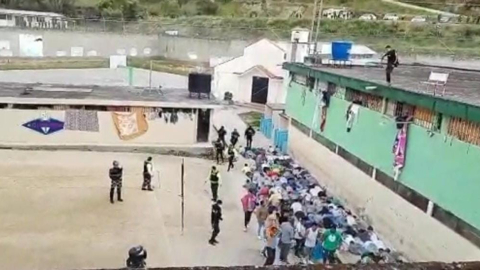 Según la Policía Nacional, se neutralizó un intento de amotinamiento en la cárcel de Loja, el 1 de julio de 2022.