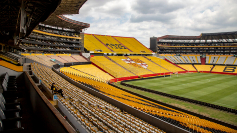 El estadio Banco Pichincha de Barcelona, en Guayaquil. 