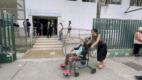 Farmacia del hospital Teodoro Maldonado Carbo, Guayaquil, 9 de agosto de 2022.