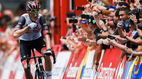 Marc Soler se llevó la victoria en la Etapa 5 de la Vuelta a España, el 24 de agosto de 2022. 