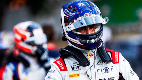 Juan Manuel Correa, durante el Gran Premio de Bélgica de la Fórmula 3, el 26 de agosto de 2022.