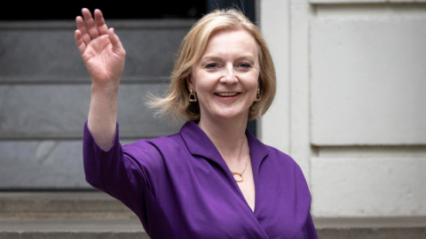 Liz Truss es la tercera mujer en ocupar el cargo de primera ministra en Reino Unido, el 5 de septiembre de 2022.