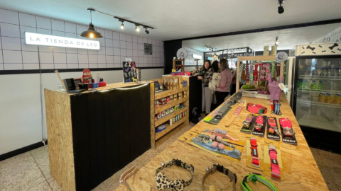 La Tienda de Leo, especializada en mascotas, en el centro norte de Quito, el 8 de septiembre de 2022.