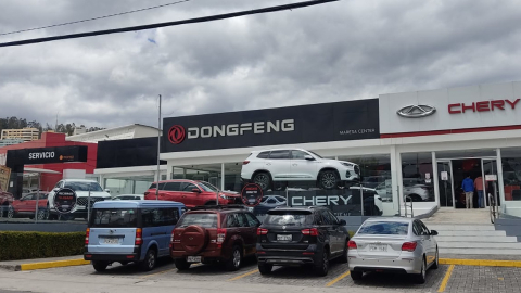 Imagen referencial de una concesionaria de la marca Dongfeng el 8 de septiembre de 2022.