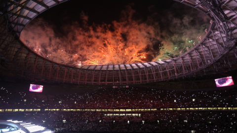 Inauguración del Estadio de Lusail, el 9 de septiembre de 2022.