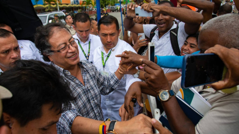 Gustavo Petro, presidente de Colombia, en un evento en Buenaventura. 6 de septiembre de 2022