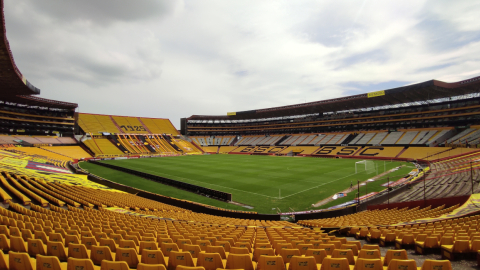 Vista panorámica del Estadio Banco Pichincha, en Guayaquil.