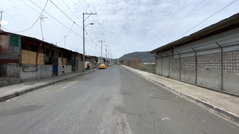 El sector de Socio Vivienda 2 fue intervenido por militares y policías. Guayaquil, octubre de 2022.