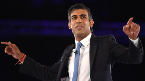 Rishi Sunak es el nuevo líder conservador y próximo primer ministro británico.
