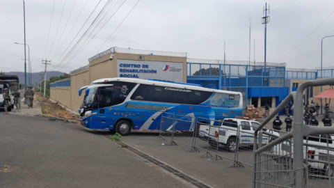 Al menos 515 presos de la Penitenciaría llegaron a la cárcel de El Rodeo, el 1 de noviembre de 2022.