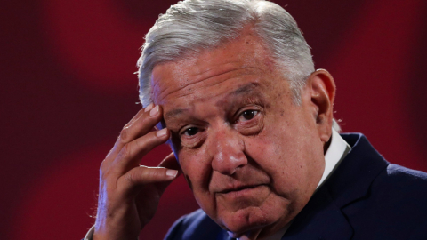 El presidente de México, Andrés López Obrador, el 20 de junio de 2022.