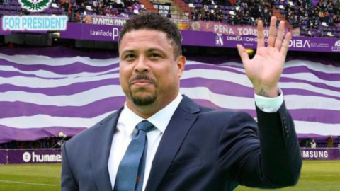 Ronaldo Nazario es el presidente del Real Valladolid.