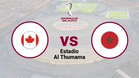 Canadá y Marruecos se enfrentan por la tercera fecha del Grupo F del Mundial de Qatar.