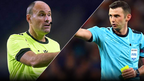 Los árbitros Mateu Lahoz y Michael Oliver fueron asignados para dirigir dos partidos de los cuartos de final del Mundial.