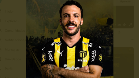 Sebastián Rodríguez fue presentado como nuevo jugador de Peñarol, el 24 de diciembre de 2022. 