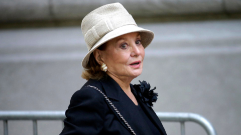 La periodista Barbara Walters murió a los 93 años el 30 de diciembre de 2022.