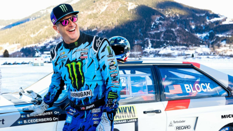 El piloto estadounidense Ken Block, quien falleció este martes 3 de enero de 2023.