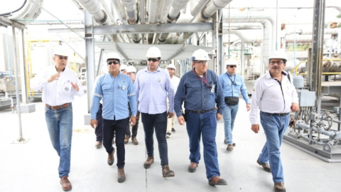 Personal de Petroecuador recorrió el Bloque 16 el 1 de enero de 2023, cuando asumió la operación. 