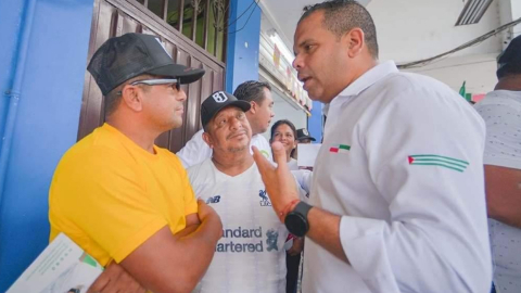 Byron Joza, candidato a la Alcaldía de Portoviejo por la Alianza por la Unidad Manabita.