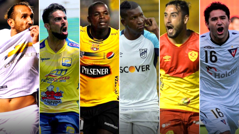 Hernán Barcos, Maximiliano Barreiro, Narciso Mina, Jhon Jairo Cifuente, Francisco Fydriszewskiy Claudio Bieler, algunos de los goleadores que ha tenido el campeonato ecuatoriano en el Siglo XXI. 