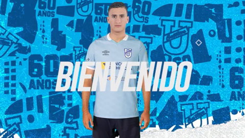 El argentino Mauro Díaz fue presentado como nuevo fichaje de Universidad Católica, el 7 de febrero de 2023.