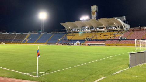 Vista panorámica del estadio Olímpico Atahualpa.