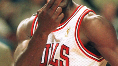 Michael Jordan, durante su período con los Chicago Bulls en la NBA.