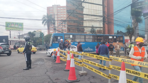 La avenida Colón se cerró desde el 13 de marzo de 2023. 