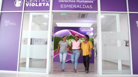 El Centro Violeta se inauguró el 16 de marzo de 2023. 