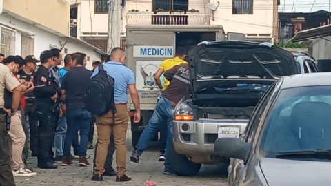 Un sicariato ocurrió en el barrio Ursa, en Manta, el 4 de abril de 2023.