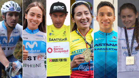 Bayron Guamá, Ana Vivar, Jorge Montenegro, Miryam Núñez, Martín López y Esther Galarza competirán en el Panamericano de Ruta 2023.