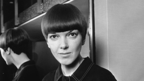 Mary Quant, diseñadora de moda, fallecida el 13 de abril de 2023. 