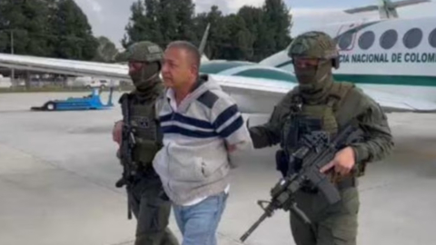 Juan Guillermo Naranjo Henao fue capturado por la Policía de Colombia, el 18 de abril de 2023, en Medellín.