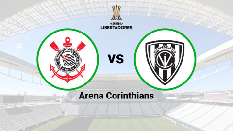 Corinthians se enfrenta Independiente del Valle en el Arena Corinthians, el 2 de mayo de 2023.