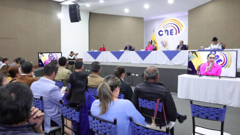 Organizaciones políticas y el CNE analizaron el calendario electoral este 23 de mayo de 2023.