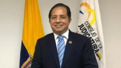 El juez de Manabí, Alfredo Pinargoty Alonzo. 