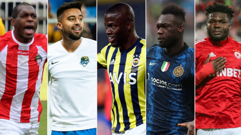 Augusto Batioja, Christian Noboa, Enner Valencia, Felipe Caicedo y Jordy Caicedo se encuentran entre los ecuatorianos con más goles en Europa.