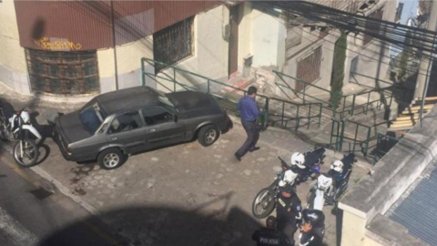 Imagen referencial del sector donde fue asesinado un turista ruso, e n Quito, en 2019. 