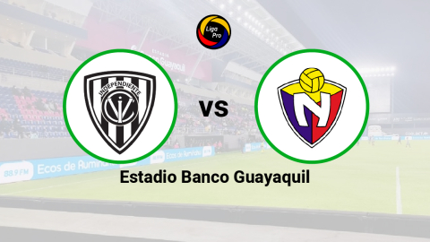 Independiente del Valle se enfrenta a El Nacional en el estadio Banco Guayaquil desde las 19:00.