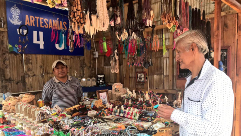 Imagen referencial de artesanos en Pedernales, el 8 de junio de 2018.