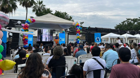 Un evento en la plaza Guayarte, el 2 de junio de 2023.