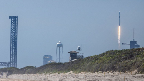 La misión Euclid despegó a bordo de un cohete Falcon 9 de SpaceX desde Cabo Cañaveral, en Florida, el 1 de julio de 2023.