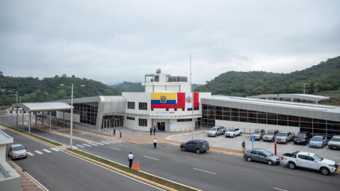 Centro Binacional de Atención de Frontera, en el sector Macará-La Tina, en el límite entre Ecuador y Perú.